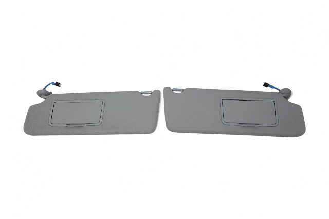 Acura MDX 14-16 Sun Visor Set, Left & Right Grey, 83230-TZ5-A01ZB, 83280-TZ5-A01ZB, E051, OEM, 2014, 2015, 2016