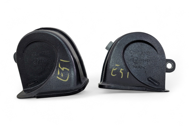 Acura MDX 14-20 High/Low Pitch Tone Horn Signal Set, E051, OEM, 2014, 2015, 2016, 2017, 2018, 2019, 2020