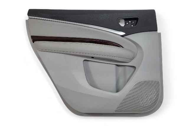 Acura MDX 14-20 Rear Door Panel Lining Left/Driver Grey, 83751-TZ5-A01ZB, E051, OEM, 2014, 2015, 2016, 2017, 2018, 2019, 2020
