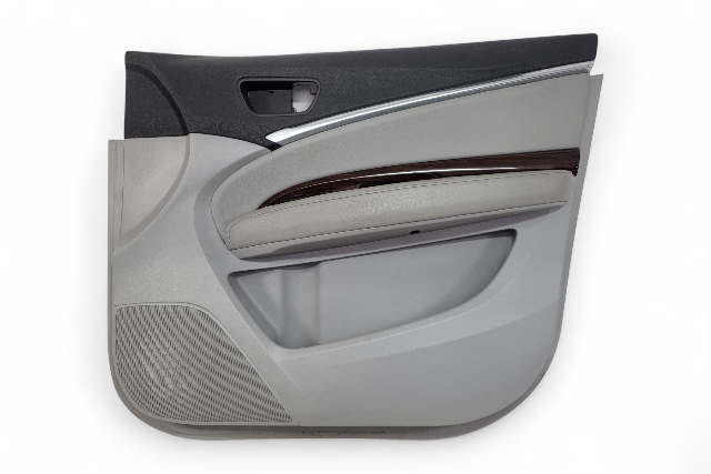Acura MDX 14-20 Front Door Panel Lining Right/Passenger Grey, 83501-TZ5-A01ZB, E051, OEM, 2014, 2015, 2016, 2017, 2018, 2019, 2020