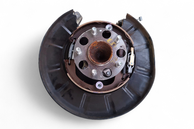 Acura MDX 14-16 Knuckle Spindle Hub Rear Left/Driver 52215-TZ5-A00, E051, OEM, 2014, 2015, 2016