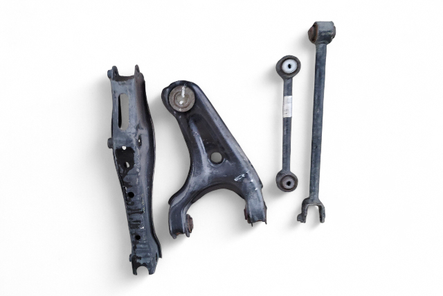 Acura MDX 14-20 Rear Lower Left Control Arm Set (4) A/T FWD E051, OEM, 2014, 2015, 2016, 2017, 2018, 2019, 2020