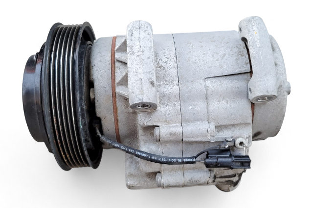 Acura MDX 14-16 A/C AC Air Conditioner Compressor & Pulley 38810-5J6-A03, E051, OEM, 2014, 2015, 2016