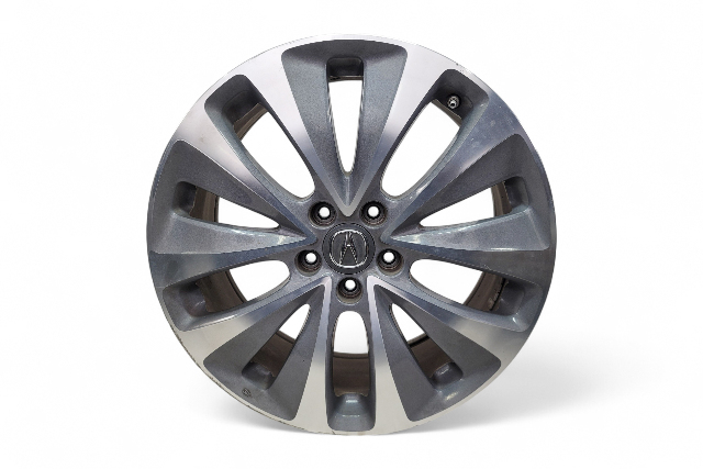 Acura MDX 14-16 Alloy Wheel Rim 10 Spoke, Aluminum Disk 19x8, 42700-TZ5-A12, #1, E051, OEM, 2014, 2015, 2016