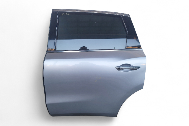 Acura MDX 14-20 Rear Left Door Assembly, 67550-TZ5-A70ZZ, E051, OEM, 2014, 2015, 2016, 2017, 2018, 2019, 2020