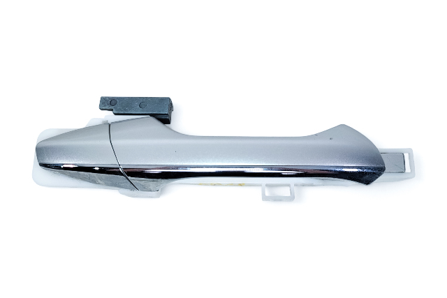 Acura RL 05-06 Exterior Door Handle Rear Right/Passenger Silver Metallic 72641-SJA-A01ZF, E052, OEM, 2005, 2006