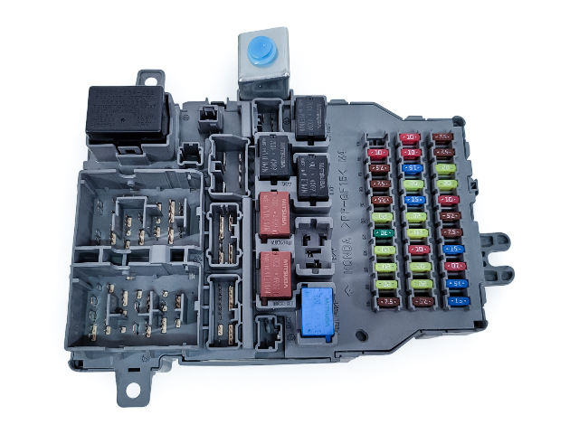 Acura RL 05-06 Dashboard Fuse Box Junction Unit Assembly, 38200-SJA-A03, E052, OEM, 2005, 2006