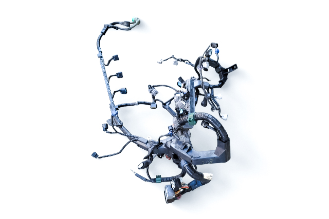 Acura RL 05-08 Engine Wire Harness A/T 3.5L, 32110-RJA-A50, E052, OEM, 2005, 2006, 2007, 2008