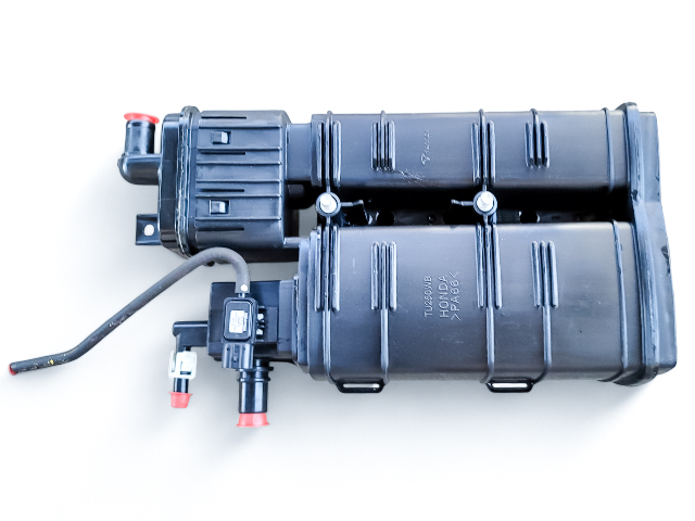 Acura RL 05-12 Fuel Vapor Canister, 17011-SJA-A01, E052, OEM, 2005, 2006, 2007, 2008, 2009, 2010, 2011, 2012