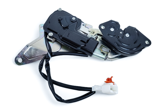 Acura RL 05-12 Trunk Lock Latch Assembly 74851-SJA-A01, E052, OEM, 2005, 2006, 2007, 2008, 2009, 2010, 2011, 2012