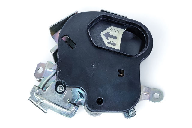 Acura RL 05-12 Trunk Inside Lever Opener Assembly 74855-SJA-A01, E052, OEM, 2005, 2006, 2007, 2008, 2009, 2010, 2011, 2012