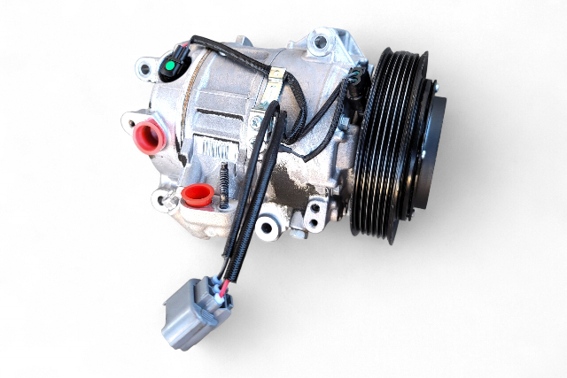 Acura RL 05 A/C Air Conditioner Compressor 38810-RJA-305, E052, OEM, 2005, 2006, 2007, 2008, 2009, 2010, 2011, 2012