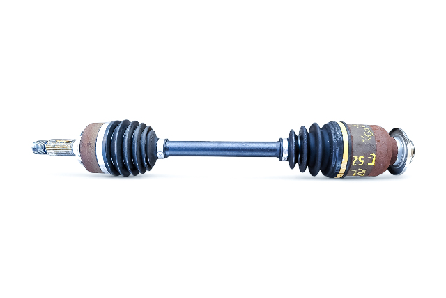 Acura RL 05-12 Rear Axle Drive Shaft Left/Driver Side A/T 42311-SJA-003, E052, OEM, 2005, 2006, 2007, 2008, 2009, 2010, 2011, 2012