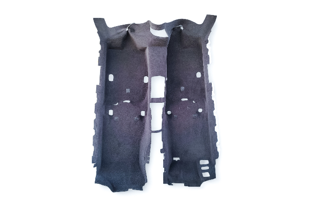 Acura RL 05-08 Complete Full Floor Carpet Rug Mat Black 83301-SJA-A01ZC, E052, OEM, 2005, 2006, 2007, 2008