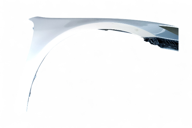 Acura RL 05-08 Fender Assembly Right Passenger Side Silver Metallic, 60211-SJA-A90ZZ, E052, OEM, 2005, 2006, 2007, 2008
