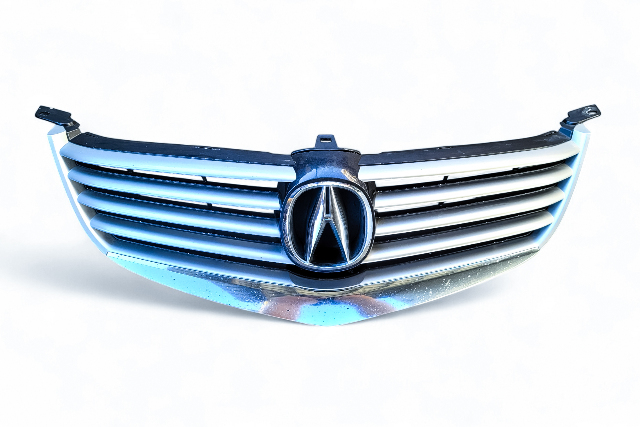 Acura RL 05-08 Front Bumper Grill Grille Upper 71121-SJA-A00, E052, OEM, 2005, 2006, 2007, 2008