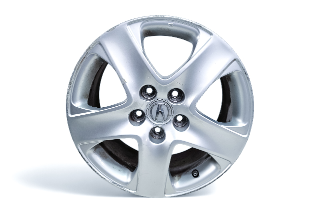 Acura RL 05-08 Alloy Wheel, Rim Disc Factory 42700-SJA-A81 #2, E052, OEM, 2005, 2006, 2007, 2008