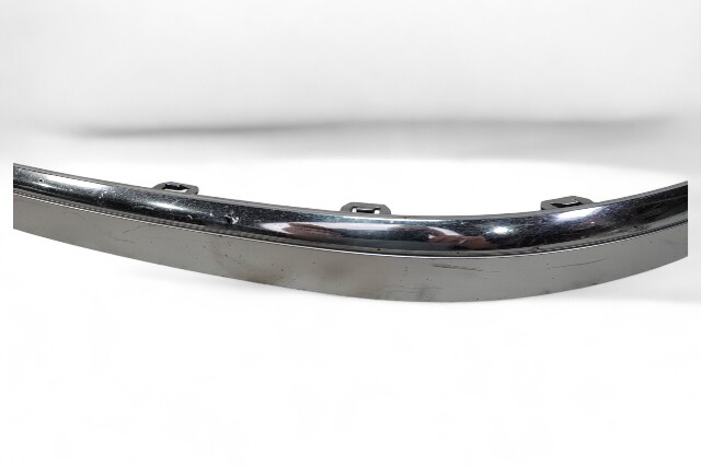 Acura RL 05-08 Front Left Bumper Molding Trim Spacer Pad Protector Silver 71107-SJA-000ZF, E052, OEM, 2005, 2006, 2007, 2008