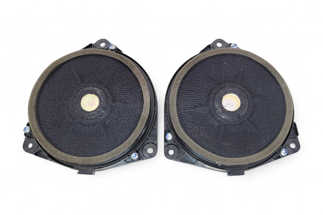 Lexus GS350 13-20 Rear Door Audio Speaker Left/Right Set of 2 86160-30E20, E053, OEM, 2013, 2014, 2015, 2016, 2017, 2018, 2019, 2020