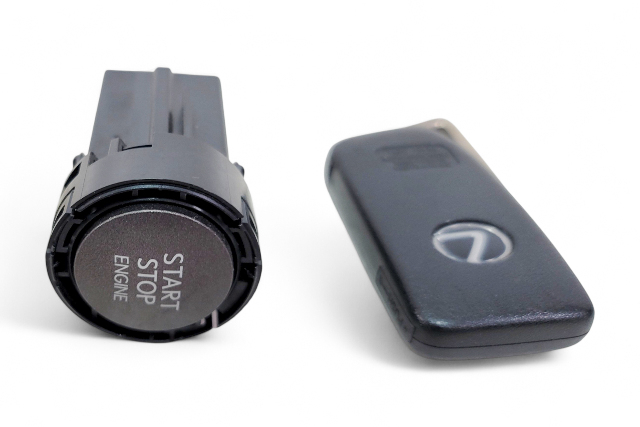 Lexus GS350 13-16 Keyless Smart Key FOB Remote w/ Key Switch, Push Start, 89611-30121, E053, OEM, 2013, 2014, 2015, 2016