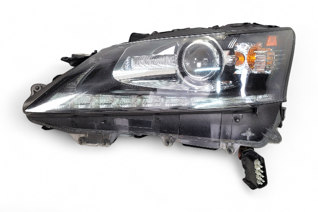 Lexus GS350 13-16 Headlight Lamp Body Front Left/Driver Side 81110-30F80, E053, OEM, 2013, 2014, 2015, 2016