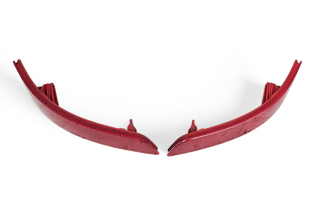 Lexus GS350 13-20 Rear Right/Left Bumper Reflector Marker 81910-30040, E053, OEM, 2013, 2014, 2015, 2016, 2017, 2018, 2019, 2020