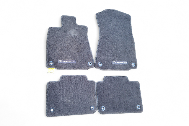 Lexus GS350 13-15 All Weather Carpet Floor Mats 4 Piece Set Black PT926-30130-25, E053, OEM, 2013, 2014, 2015