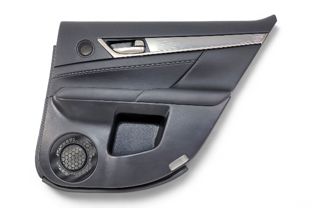 Lexus GS350 13-15 Rear Door Panel Trim Right Black 67630-30R80-C1, E053, OEM, 2013, 2014, 2015