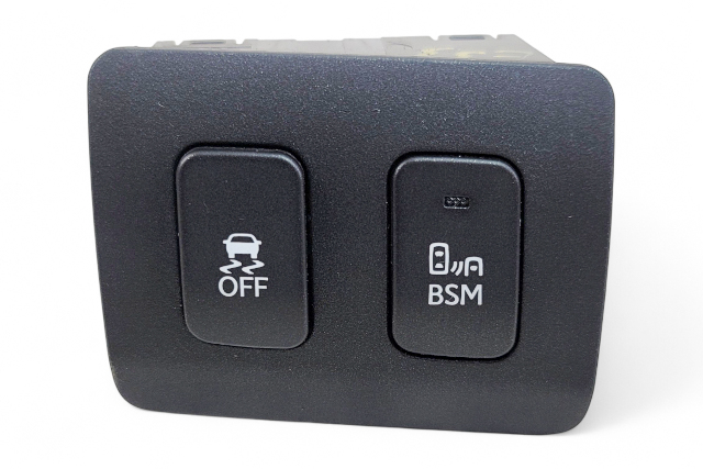 Lexus GS350 13-20 Blind Spot Monitor and Traction Off ECT Control Switch 84010-30A40, E053, OEM, 2013, 2014, 2015, 2016, 2017, 2018, 2019, 2020