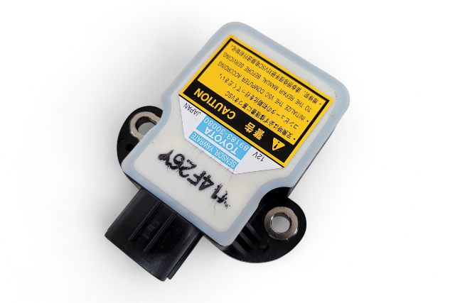 Lexus GS350 13-19 YAW Rate Sensor Stability Control 89183-30080, E053, OEM, 2013, 2014, 2015, 2016, 2017, 2018, 2019