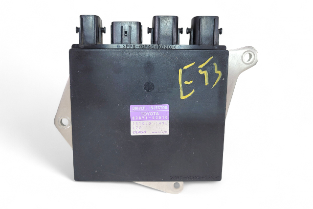 Lexus GS350 13-16 Left Driver Air Fuel Injector Control Computer 89871-53010, E053, OEM, 2013, 2014, 2015, 2016