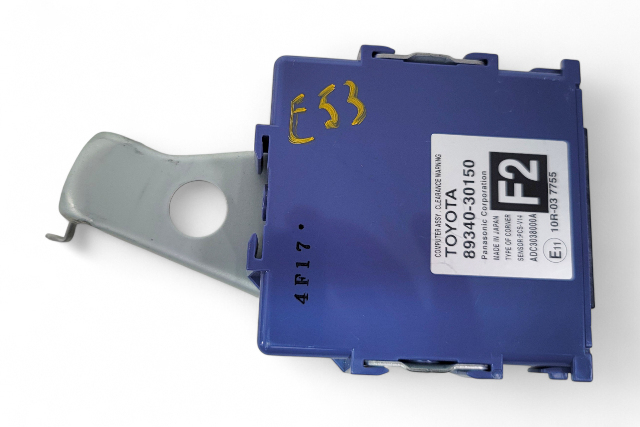 Lexus GS350 13-15 Park Assist Clearance Warning Module 89340-30150, E053, OEM, 2013, 2014, 2015