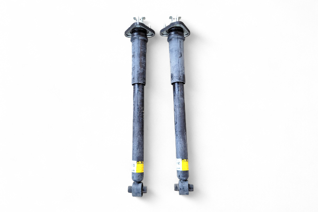Lexus GS350 14-15 Rear Left/Right Strut Shock Absorber Set 48530-80711, E053, OEM, 2014, 2015