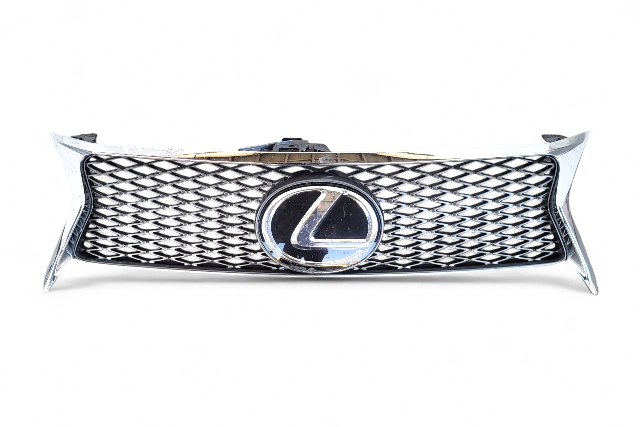 Lexus GS350 13-16 Front Grille Grill w/Molding Emblem, 53111-30D90, 90975-02125, E053, OEM, 2013, 2014, 2015, 2016