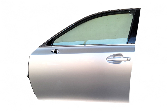 Lexus GS350 13-20 Front Left/Driver Side Door Assembly Metallic, 67002-30A30, E053, OEM, 2013, 2014, 2015, 2016, 2017, 2018, 2019, 2020