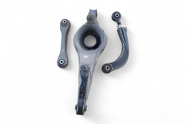 Mazda 3 Speed 07-13 Rear Left/Driver Lower Control Arm Set, B39D-28-300C, E054, OEM, 2007, 2008, 2009, 2010, 2011, 2012, 2013