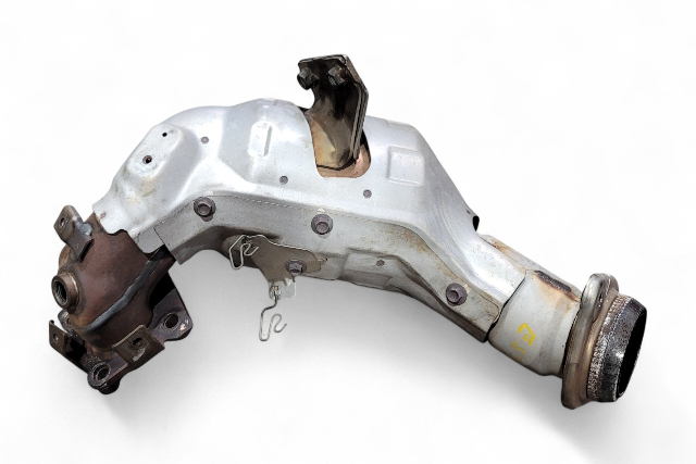 Mazda 3 Speed 07-13 Front Exhaust Muffler Pipe w/Flex Muffler Pipe Converter L3F2-20-50XE, E054, OEM, 2007, 2008, 2009, 2010, 2011, 2012, 2013