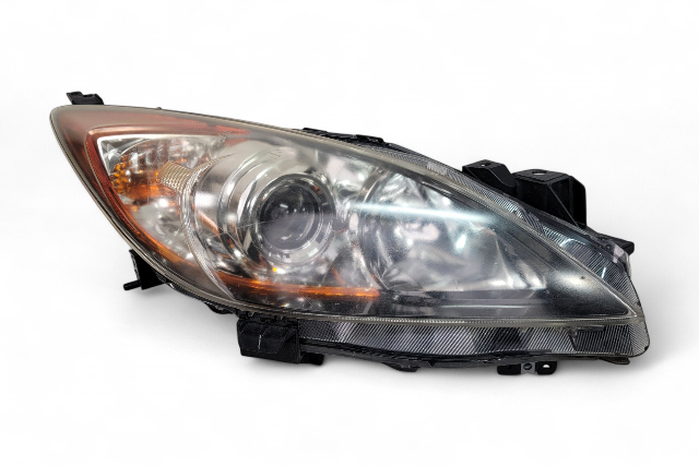 Mazda 3 Speed 10-13 Head Light Lamp Right/Passenger's Side BBM4-51-0K0K, E054, OEM, 2010, 2011, 2012, 2013