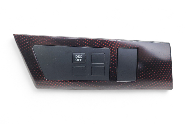 Mazda 3 Speed 10-12 Left Dashboard Trim Black/Red, BBN5-55-320A, E054, OEM, 2010, 2011, 2012