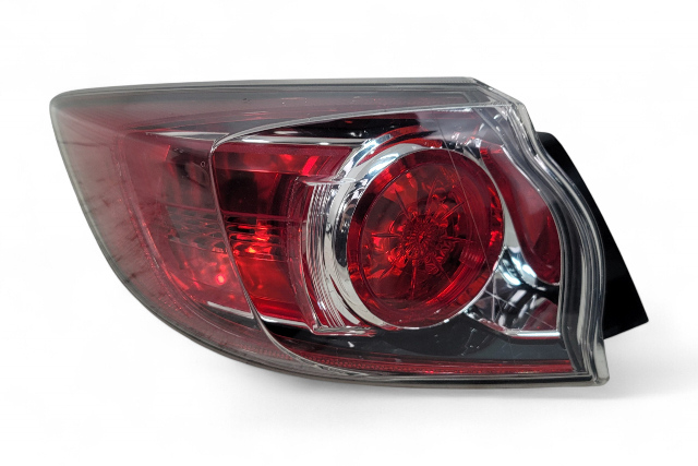 Mazda 3 Speed 10-13 Rear Left Tail Light Taillight Lamp, BBN7-51-160D, E054, 2010, 2011, 2012, 2013