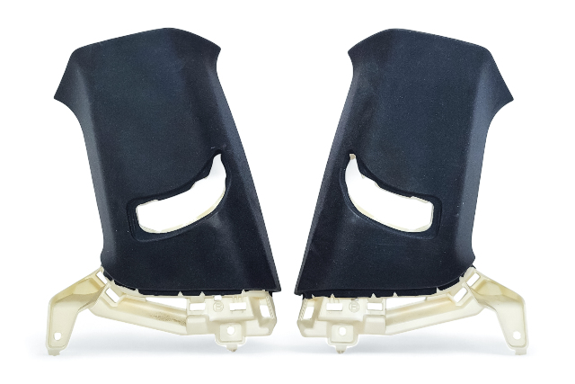 Lexus RC F 15-24 Pillar Garnish Upper Right/Left Set, 62410-24040-C0, 62420-24040-C0, E055, OEM, 2015, 2016, 2017, 2018, 2019, 2020, 2021, 2022, 2023, 2024