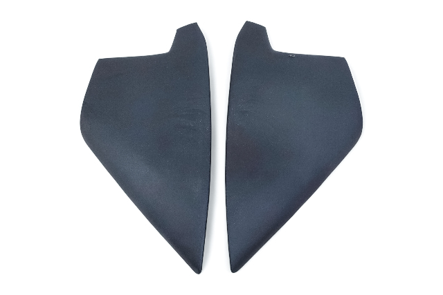 Lexus RC3 F 15-24 Center Console Right/Left Side Panel Knee Trim Black 55435-24040-C4, E055, OEM, 2015, 2016, 2017, 2018, 2019, 2020, 2021, 2022, 2023, 2024