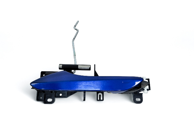 Lexus RC F 15-24 Front Right/Passenger Outer Door Handle Blue, 69210-48110-J1, E055, OEM, 2015, 2016, 2017, 2018, 2019, 2020, 2021, 2022, 2023, 2024