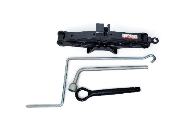 Lexus RC F 15-17 Spare Tire Jack Tool Kit Set 09111-30160, E055, OEM, 2015, 2016, 2017