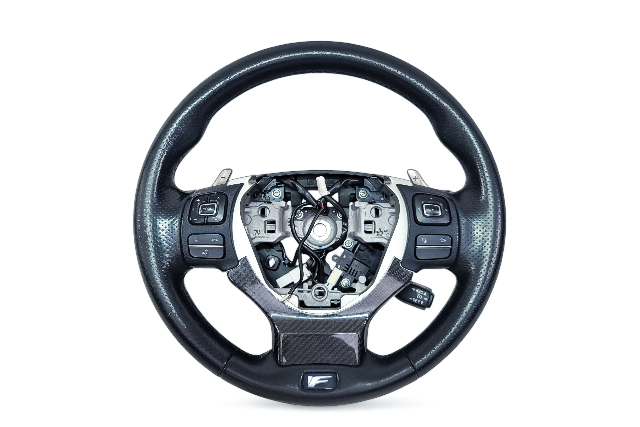 Lexus RC F 15-18 Sport Wheel Steering With Buttons 45100-24380-C4, E055, OEM, 2015, 2016, 2017, 2018