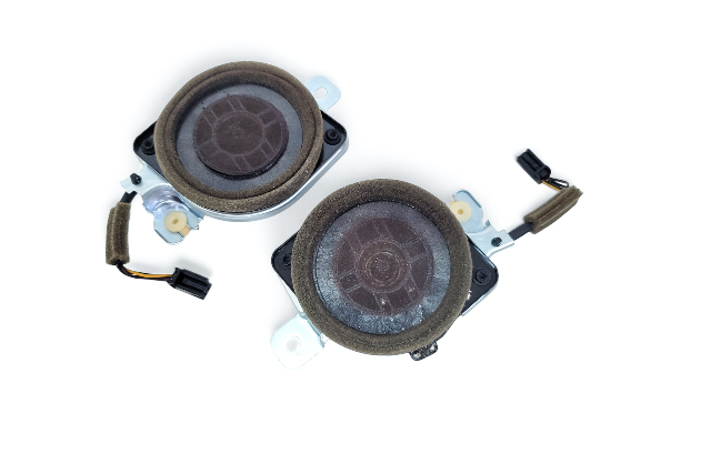 Lexus RC F 15-24 Rear Header Speaker Set (2) 86150-0W190, E055, OEM, 2015, 2016, 2017, 2018, 2019, 2020, 2021, 2022, 2023, 2024