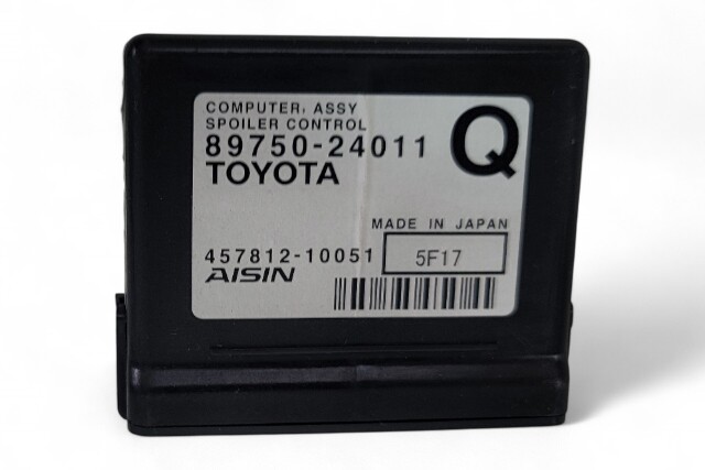 Lexus RC F 15-24 Spoiler Control Module, 89750-24011, E055, OEM, 2015, 2016, 2017, 2018, 2019, 2020, 2021, 2022, 2023, 2024