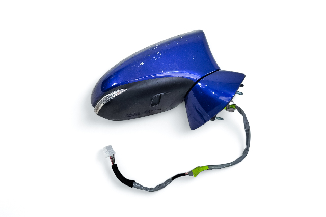 Lexus RC350 15-20 Side View Mirror Right/Passenger Blue, 87910-24550-J0, E055, OEM, 2015, 2016, 2017, 2018, 2019, 2020
