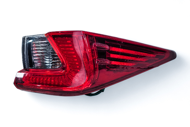 Lexus RC F 15-20 Taillight Lamp Rear Right/Passenger 81581-24090, E055, OEM, 2015, 2016, 2017, 2018, 2019, 2020