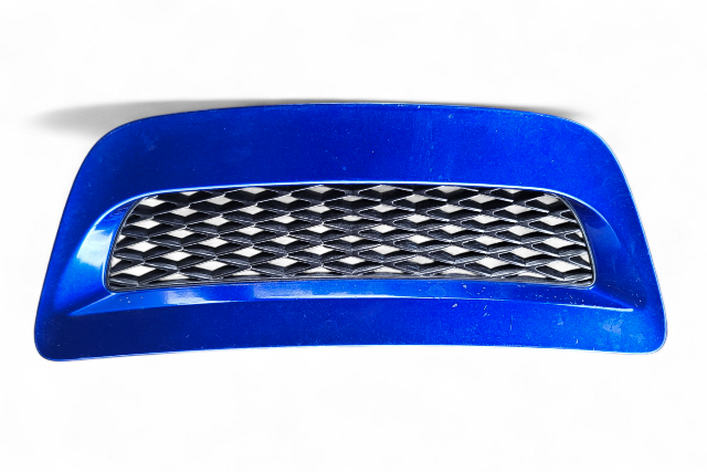 Lexus RC F 15-24 Hood Air Vent Cover Blue  76190-24010-J0, E055, OEM, 2015, 2016, 2017, 2018, 2019, 2020, 2021, 2022, 2023, 2024